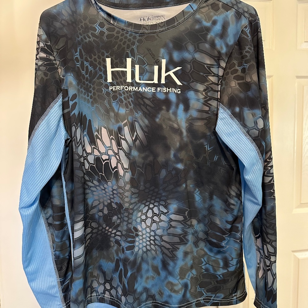 Boys Huk Pusuit Fishing Shirt YXL
